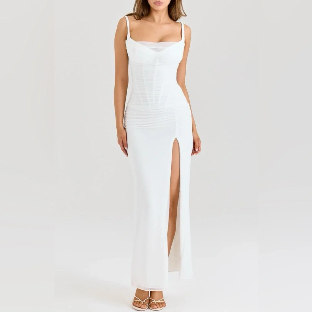 House of CB White Maxi Dress - Picture 2 of 8